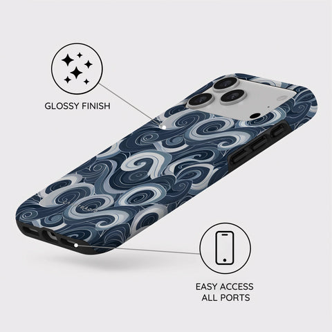 Deep Spiral - iPhone 17 Pro Max Case
