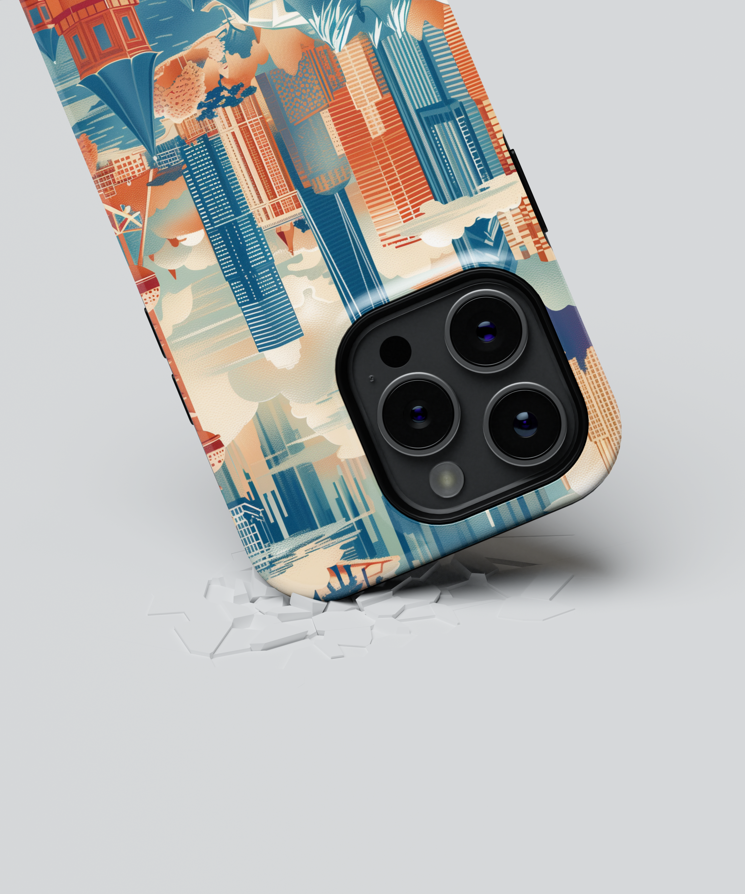 iPhone Tough Case with MagSafe - Dreamscape Skylines - CASETEROID
