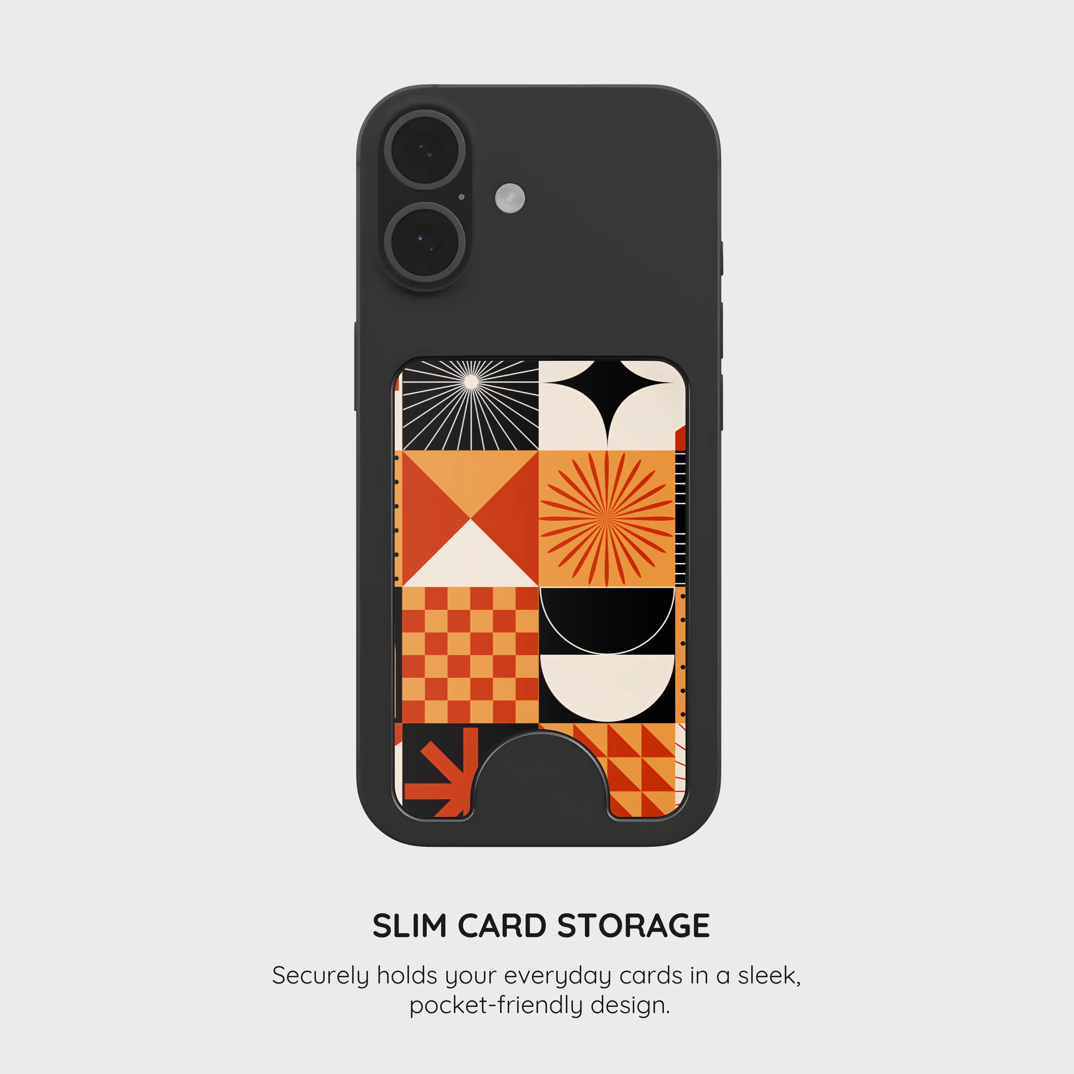 Eclectic Mosaic - Magnetic Wallet & Stand