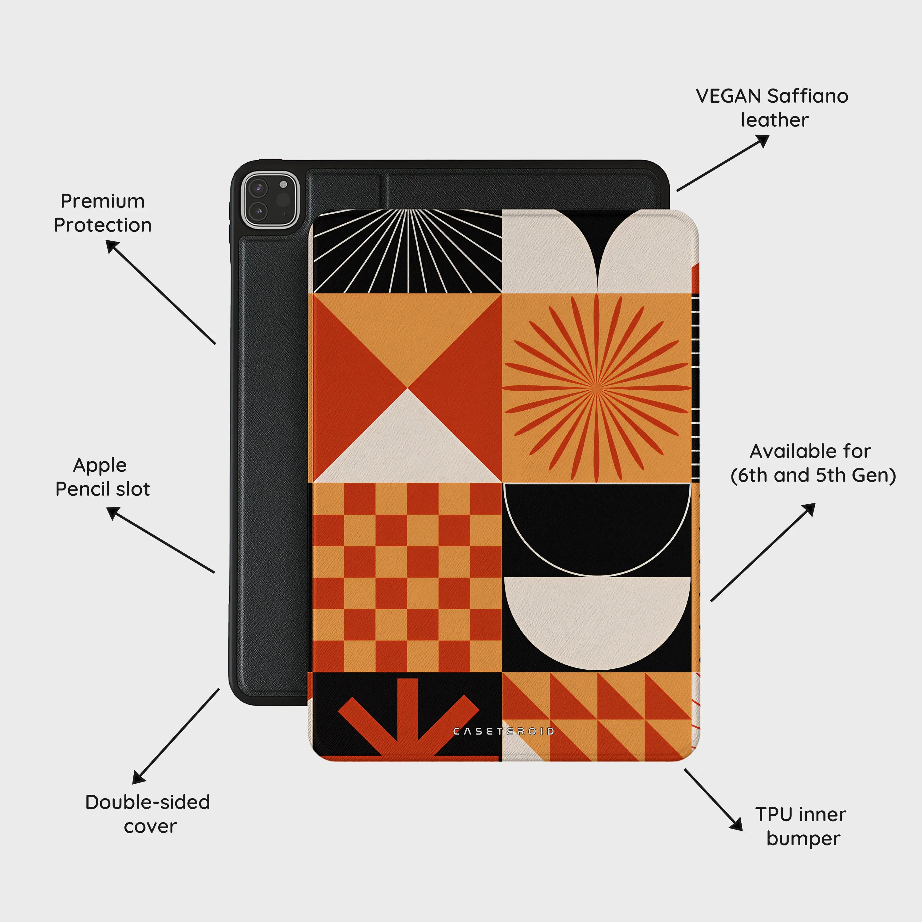 Eclectic Mosaic - iPad Pro 12.9 (6th/5th Gen) Case
