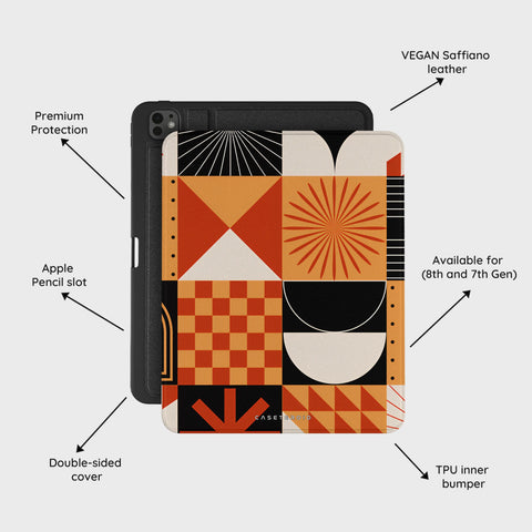 Eclectic Mosaic - iPad Pro 13 (8th/7th Gen) Case