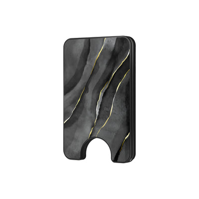 Eclipse Elegance - Magnetic Wallet & Stand