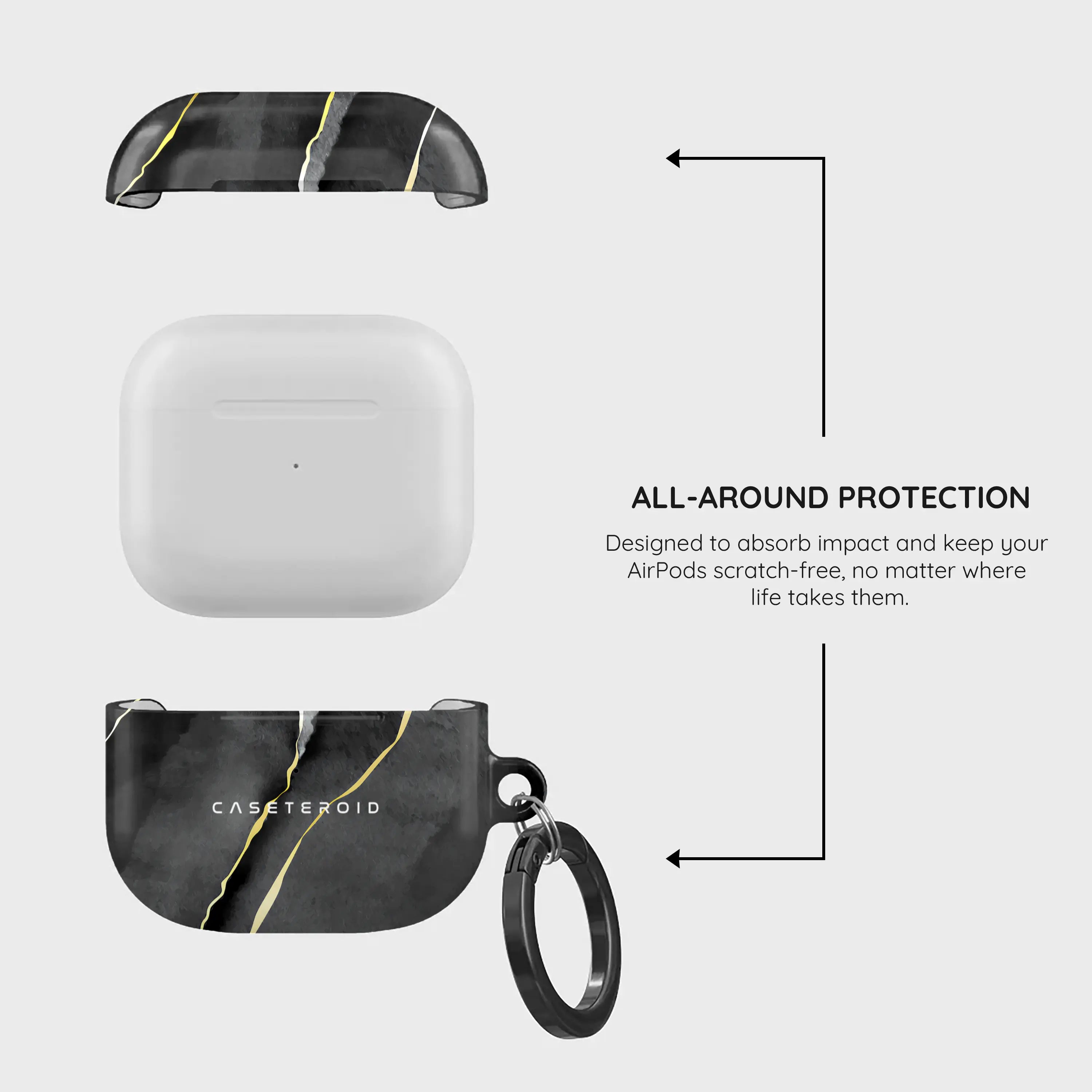 Eclipse Elegance - AirPods 3 Case