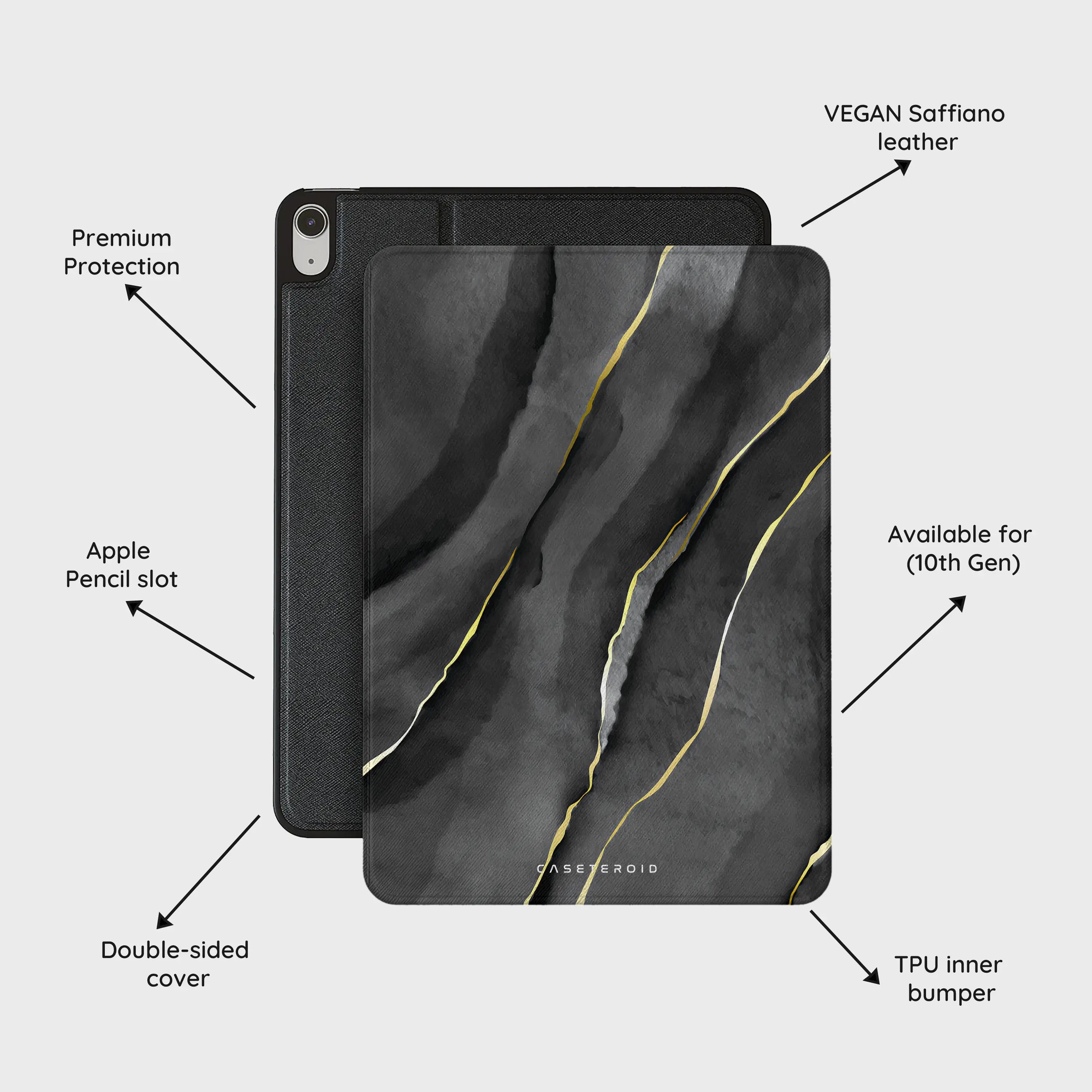 Eclipse Elegance - iPad 10.9 (10th Gen) Case