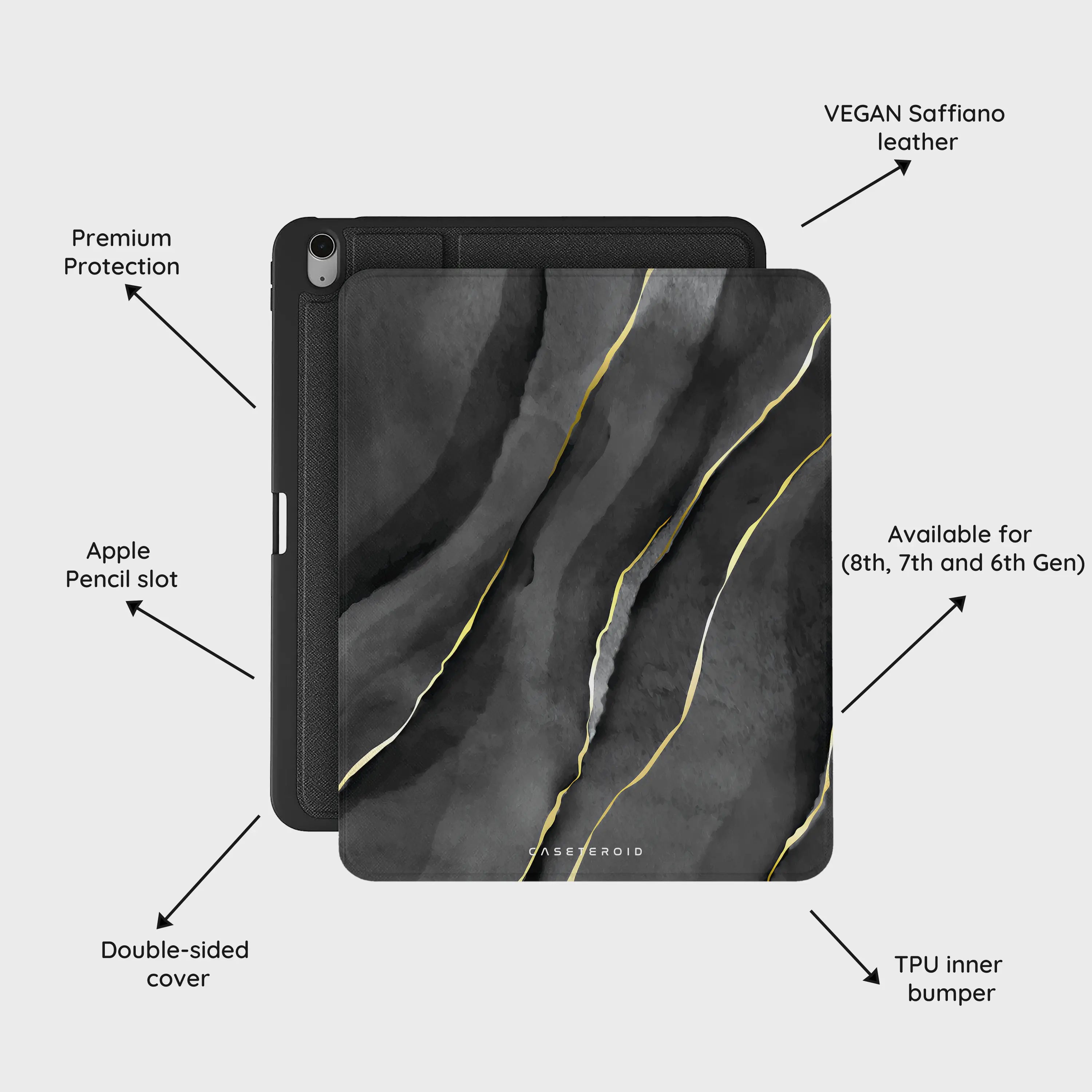 Eclipse Elegance - iPad Air 13 (8th/7th/6th Gen) Case