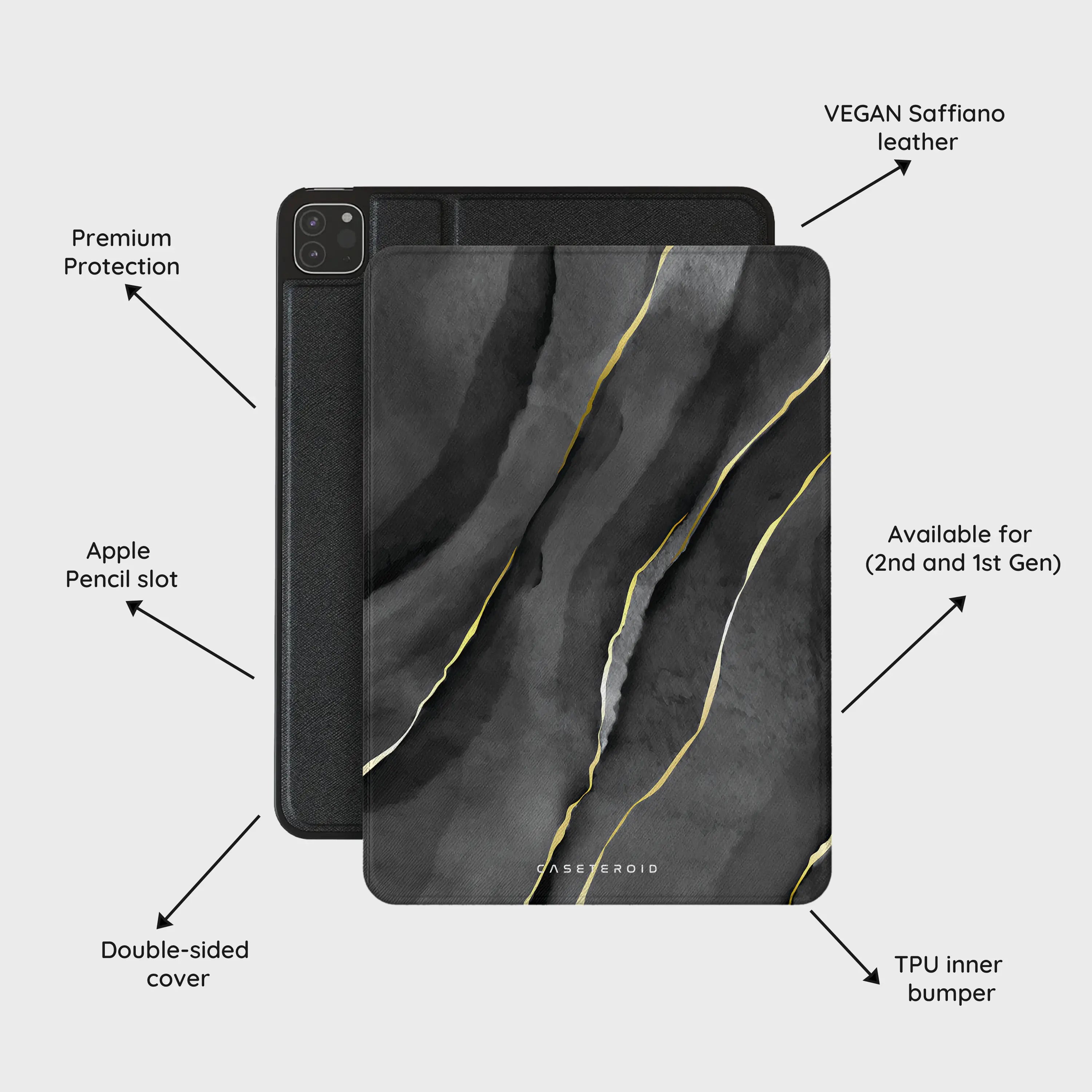 Eclipse Elegance - iPad Pro 11 (2nd/1st Gen) Case