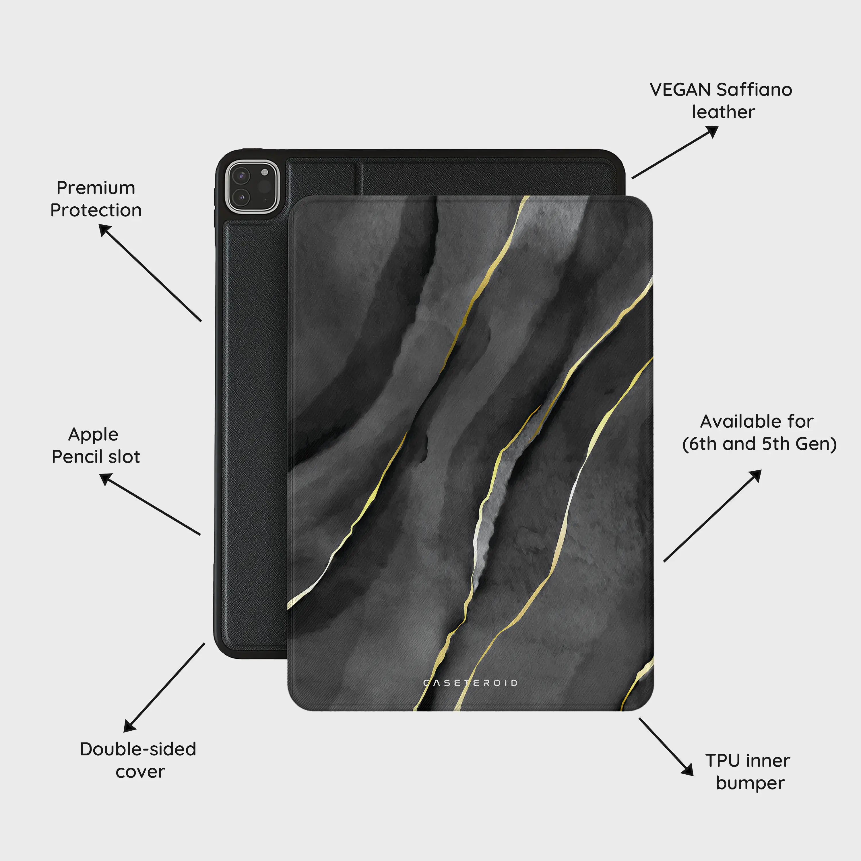 Eclipse Elegance - iPad Pro 12.9 (6th/5th Gen) Case