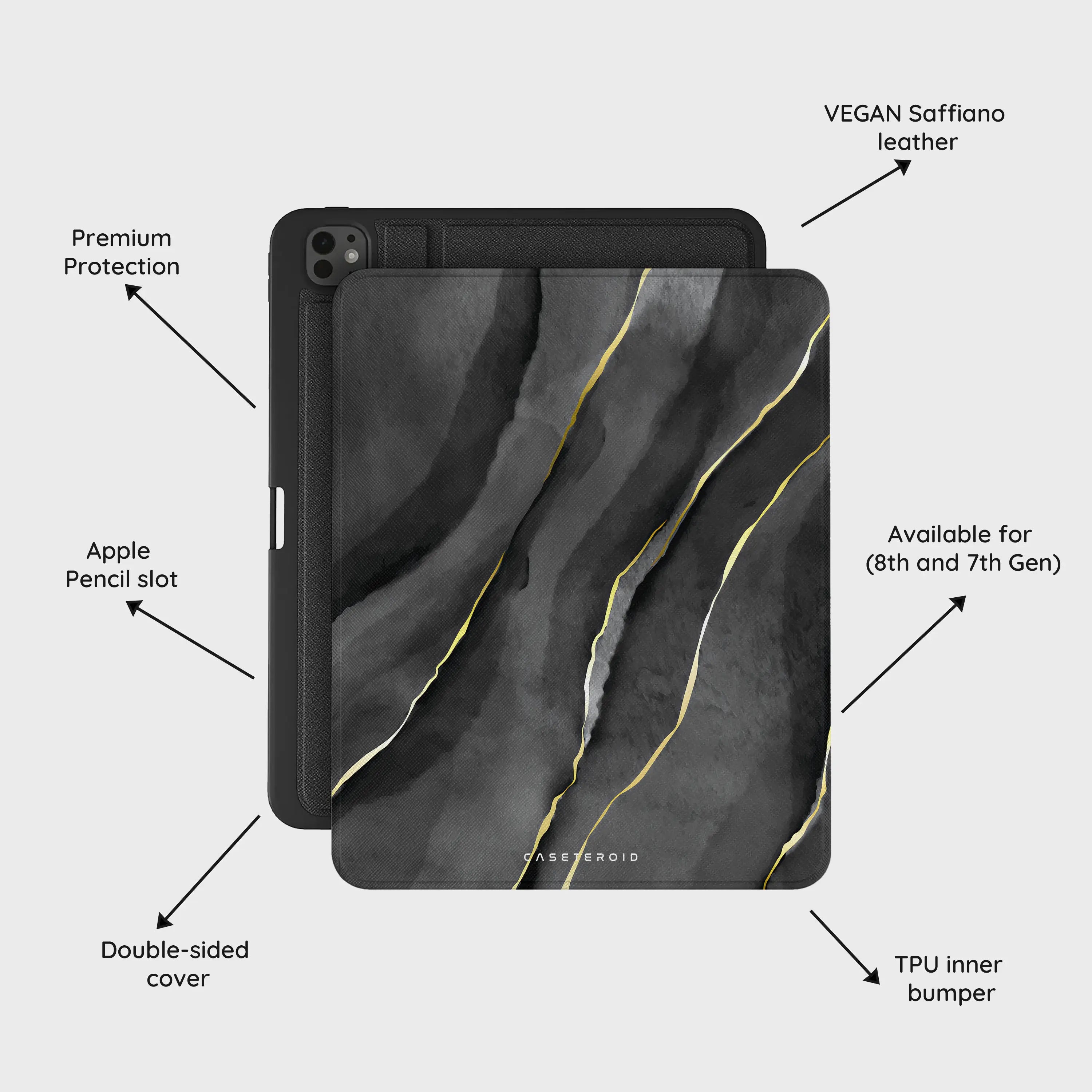 Eclipse Elegance - iPad Pro 13 (8th/7th Gen) Case