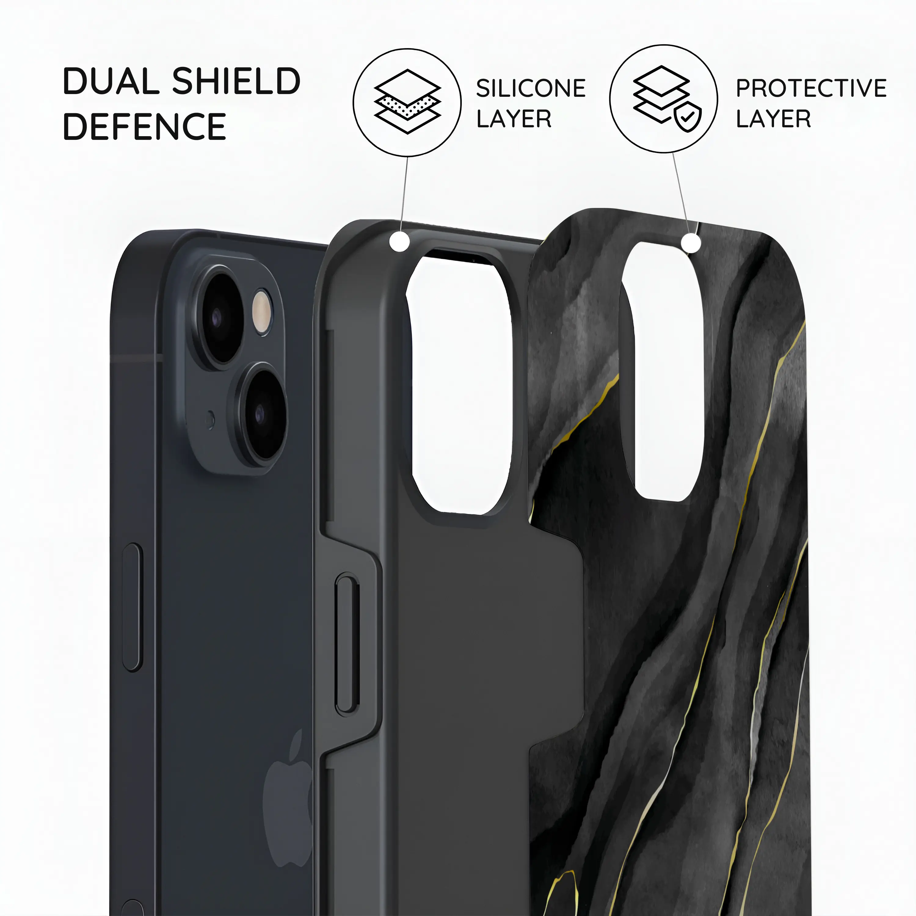 Eclipse Elegance - iPhone 14 Plus Case