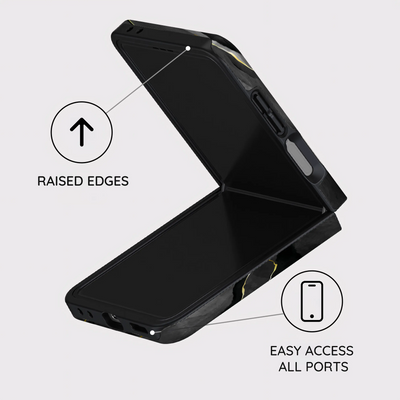 Eclipse Elegance - Samsung Galaxy Z Flip 7 Case