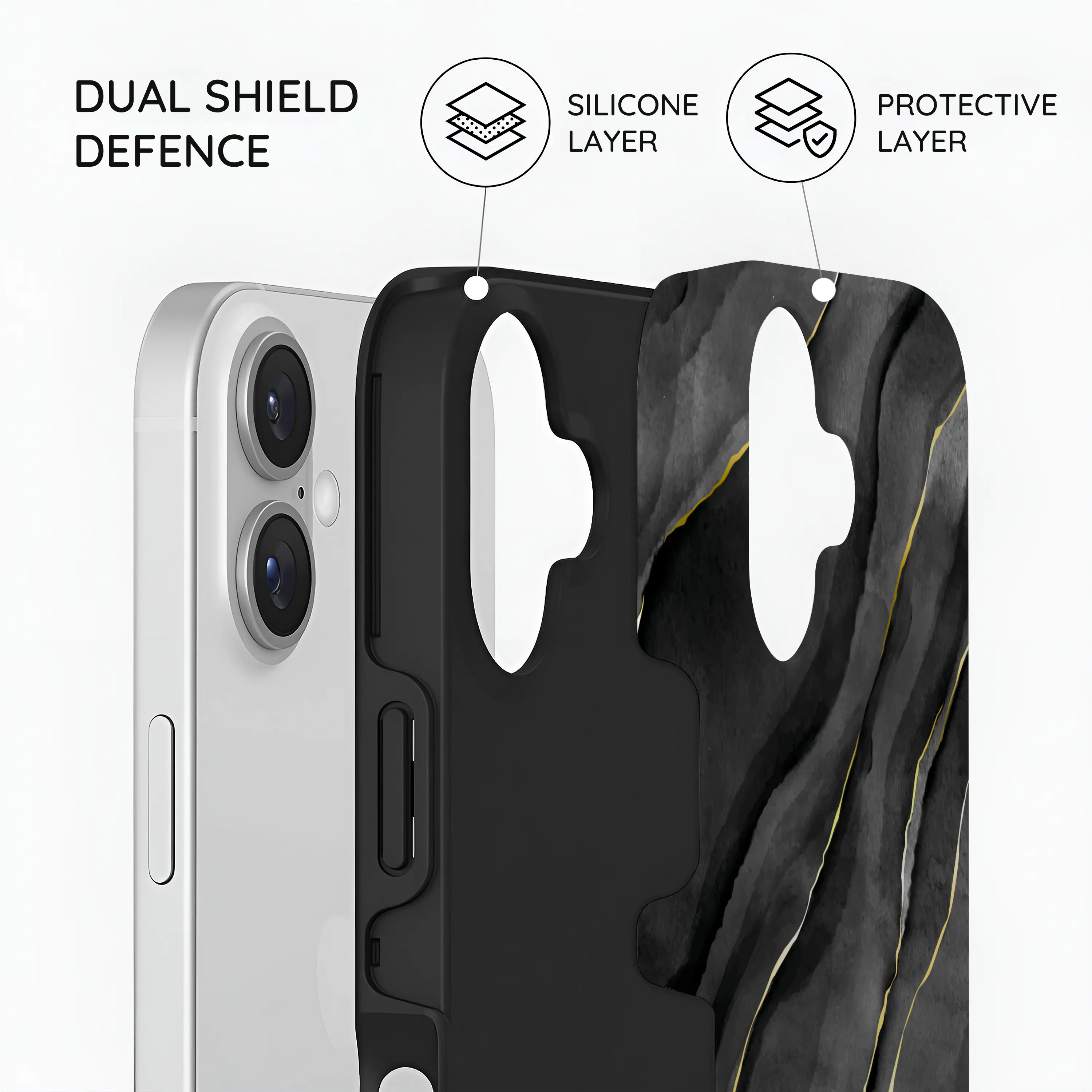 Eclipse Elegance - iPhone 16 Case