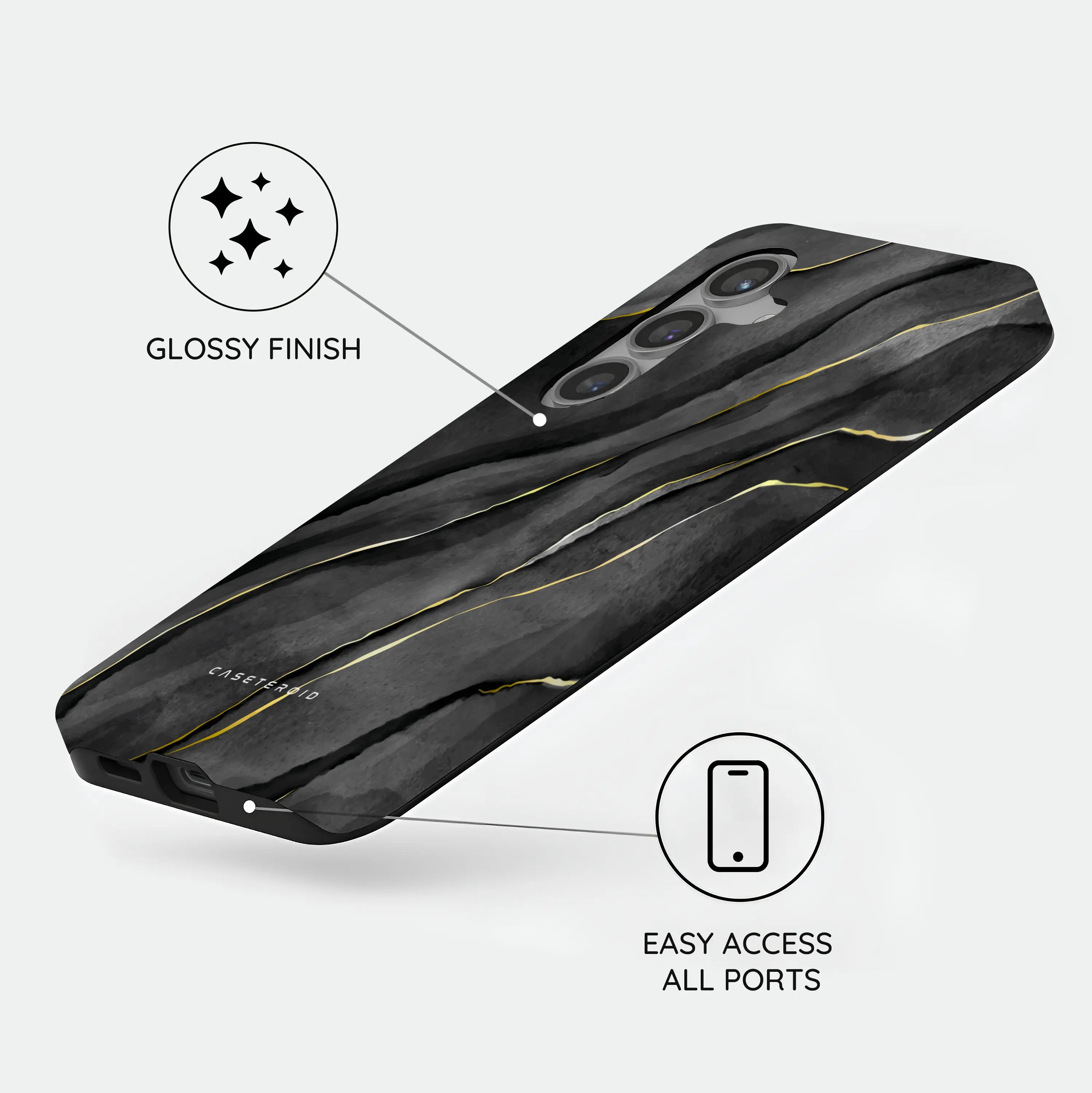 Eclipse Elegance - Samsung Galaxy S24 Plus Case