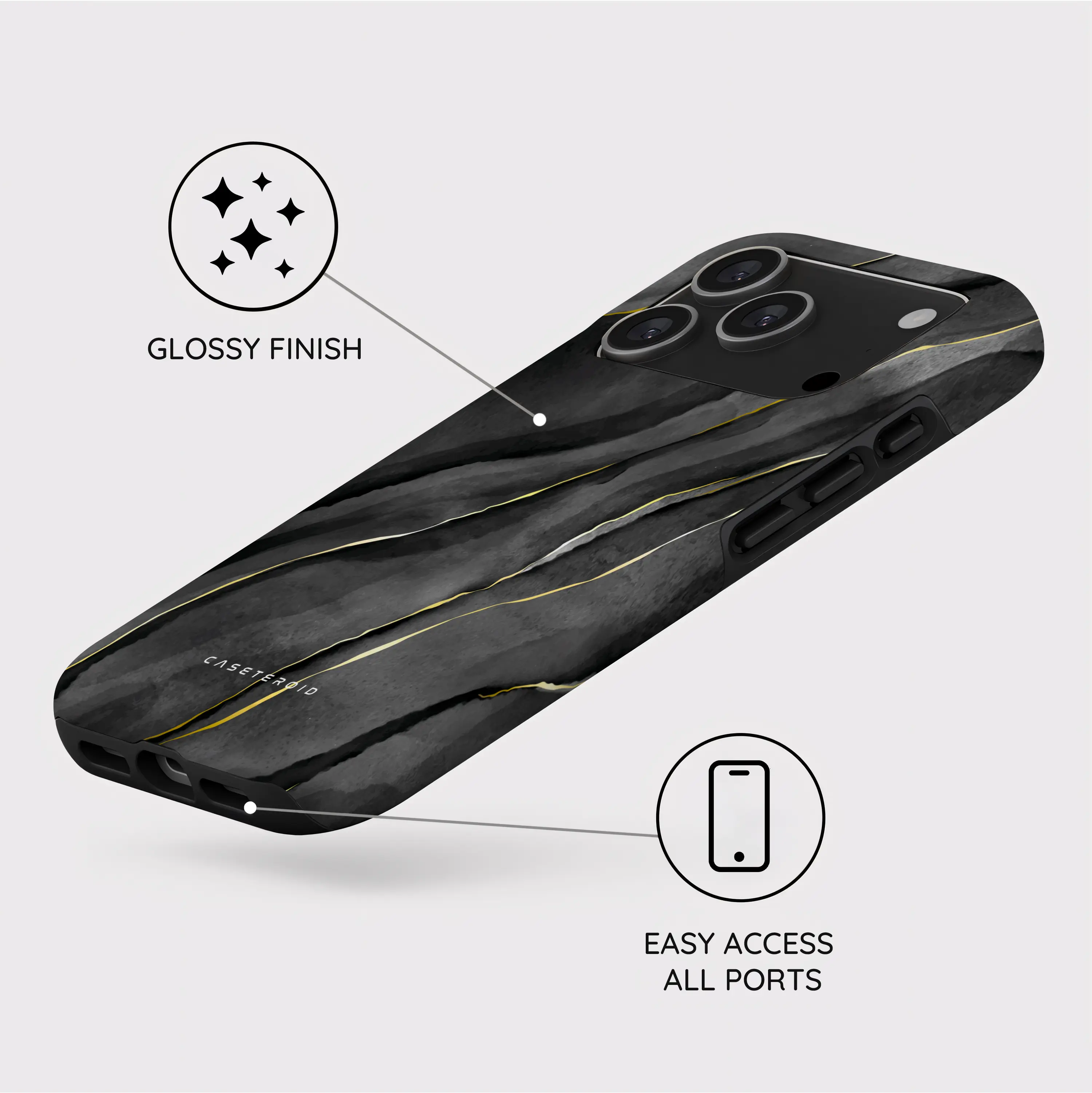 Eclipse Elegance - iPhone 17 Pro Case