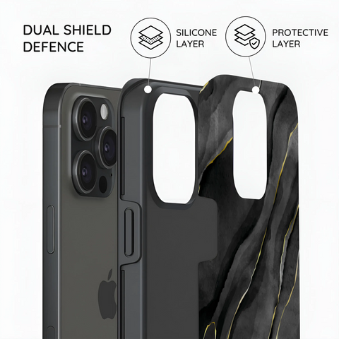 Eclipse Elegance - iPhone 15 Pro Max Case