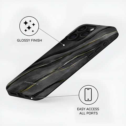 Eclipse Elegance - iPhone 15 Pro Max Case