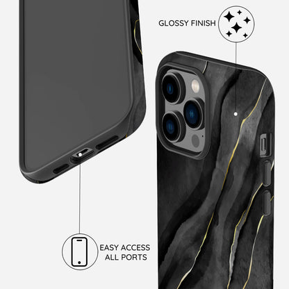 Eclipse Elegance - iPhone 14 Pro Max Case