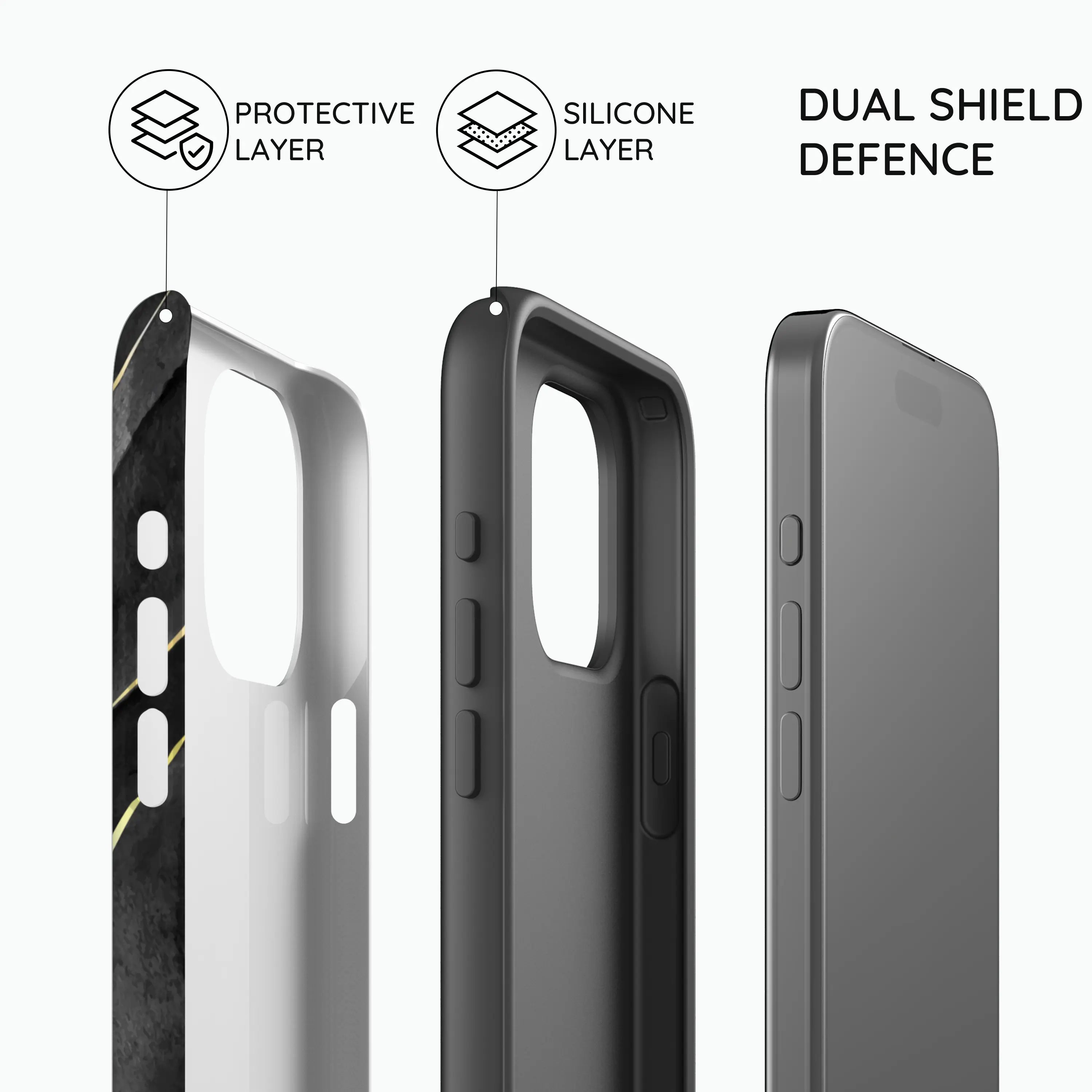 Eclipse Elegance - iPhone 15 Pro Case
