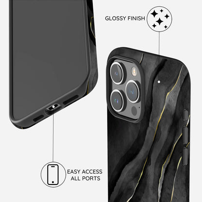 Eclipse Elegance - iPhone 15 Pro Case