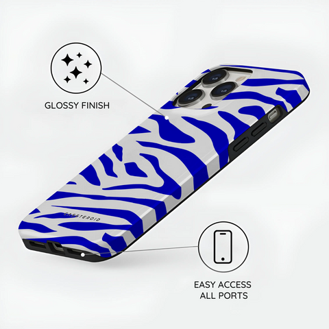 Electric Zebra - iPhone 13 Pro Case