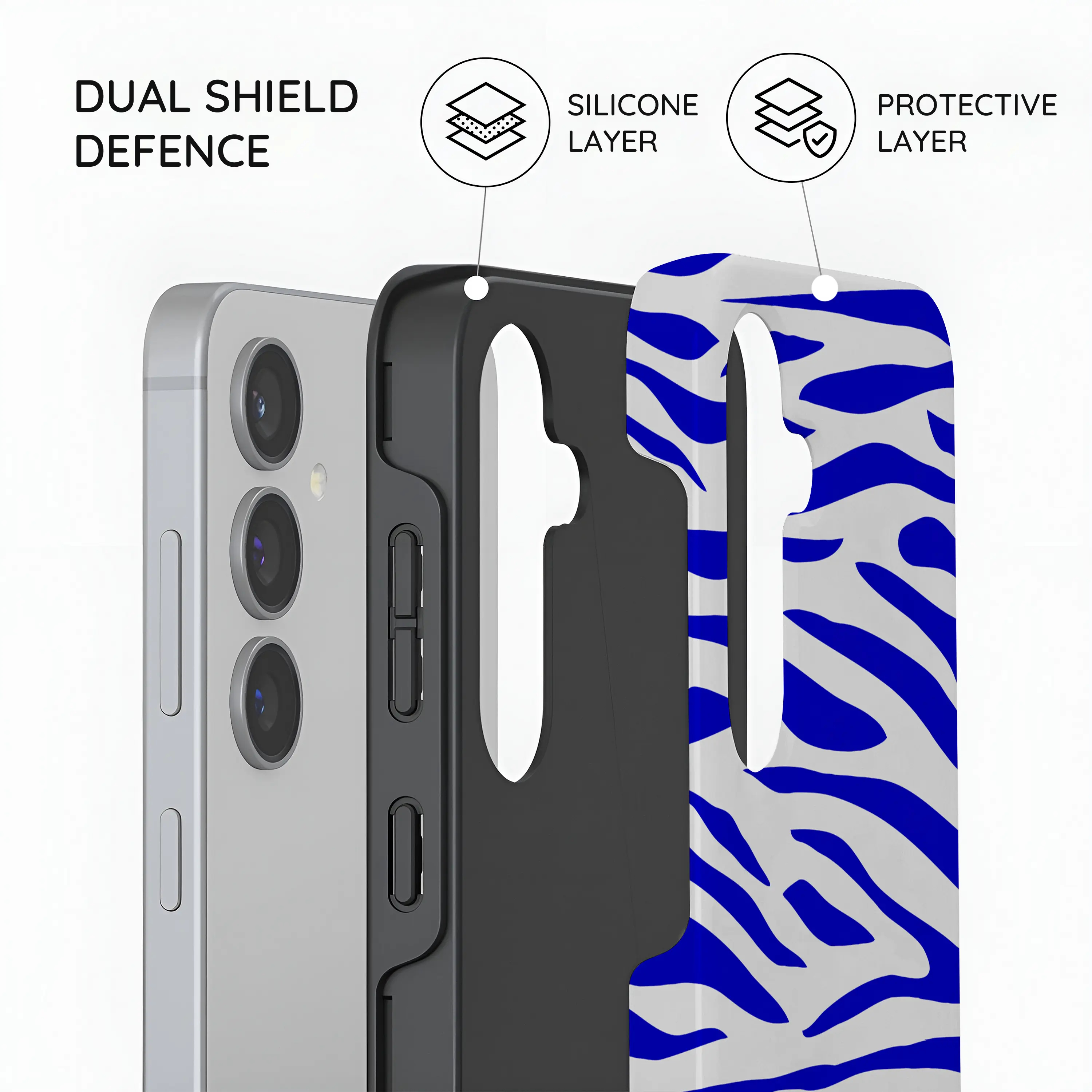 Electric Zebra - Samsung Galaxy S24 Plus Case