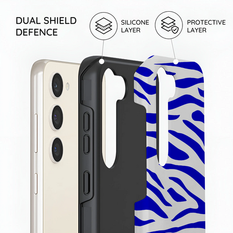 Electric Zebra - Samsung Galaxy S23 Plus Case