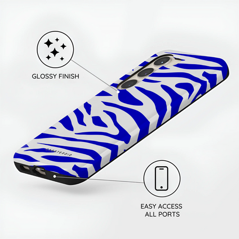 Electric Zebra - Samsung Galaxy S23 Plus Case