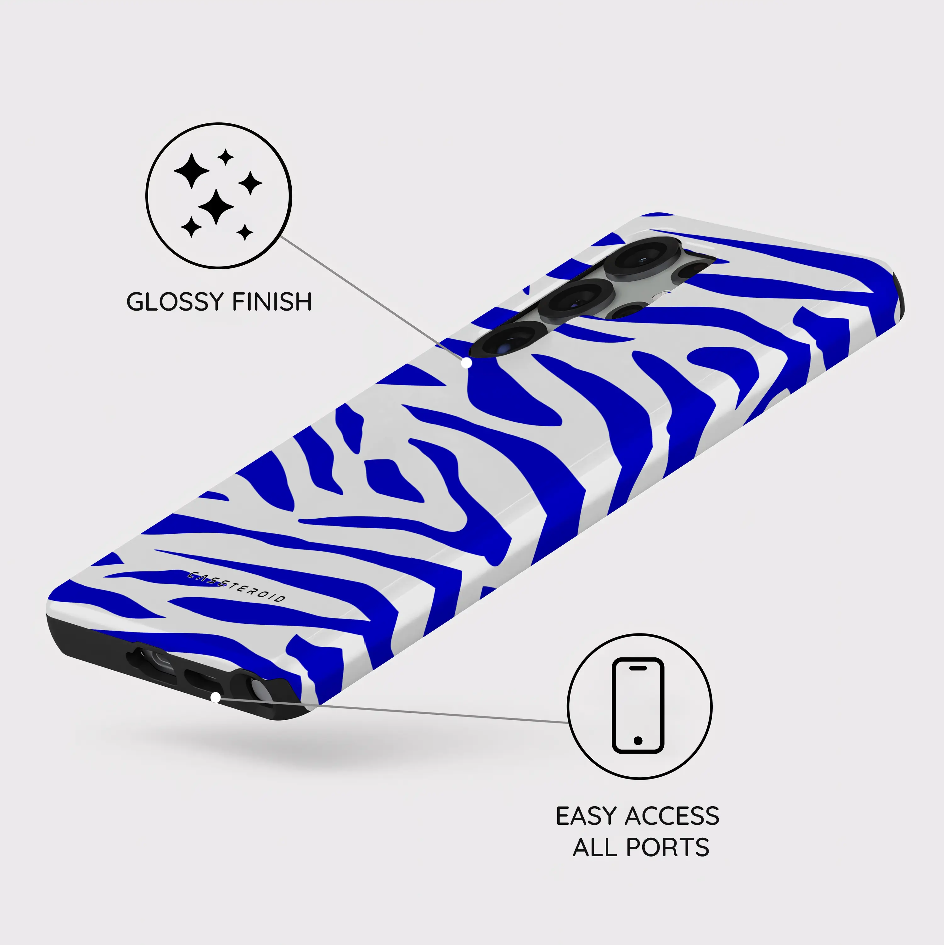 Electric Zebra - Samsung Galaxy S25 Ultra Case