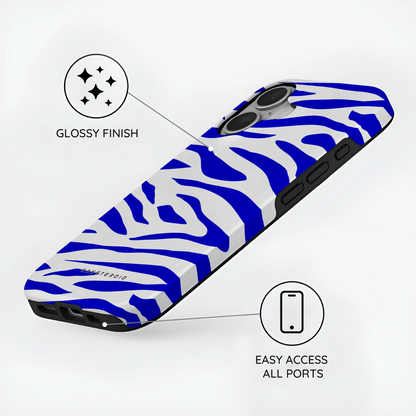 Electric Zebra - iPhone 16 Case