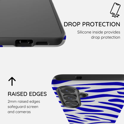 Electric Zebra - Samsung Galaxy S24 Case