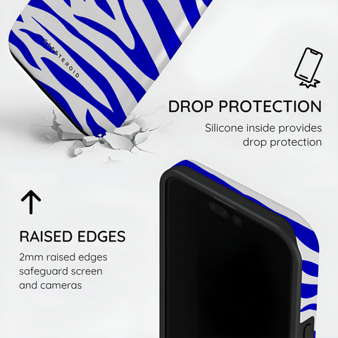 Electric Zebra - iPhone 15 Pro Max Case