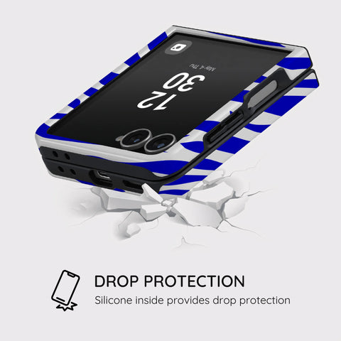 Electric Zebra - Samsung Galaxy Z Flip 7 Case