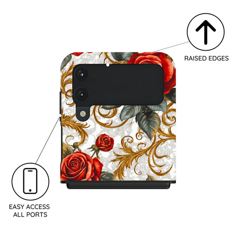 Eternal Romance - Samsung Galaxy Z Flip 4 Case