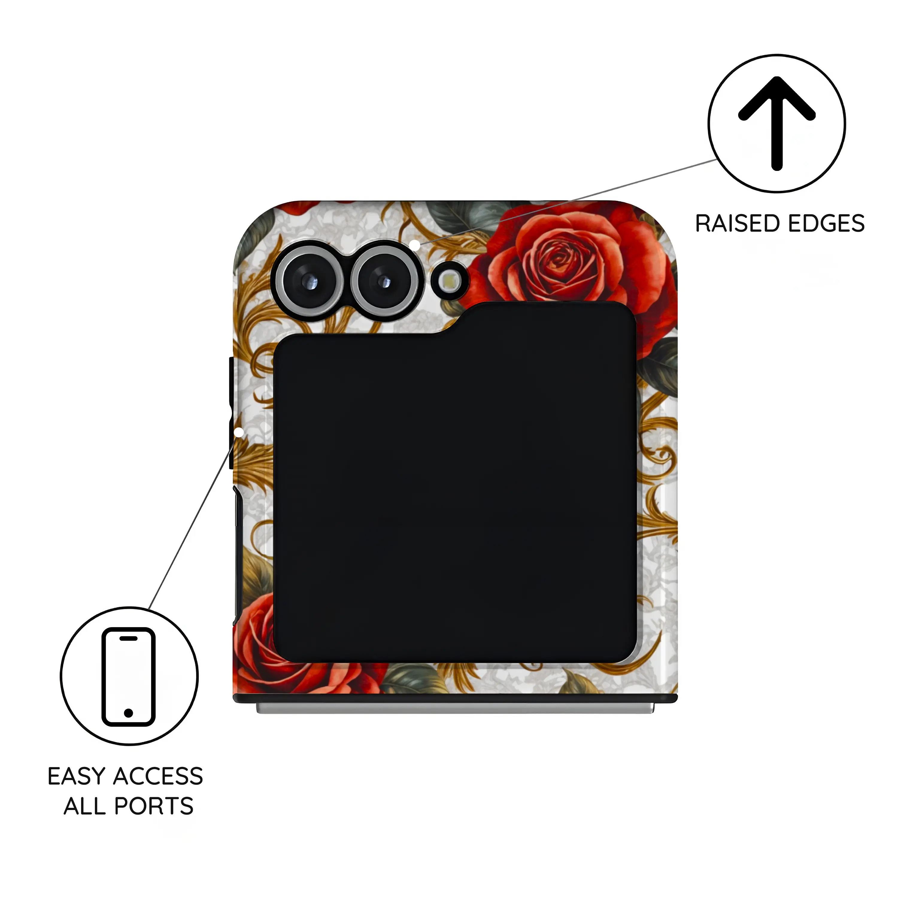 Eternal Romance - Samsung Galaxy Z Flip 6 Case