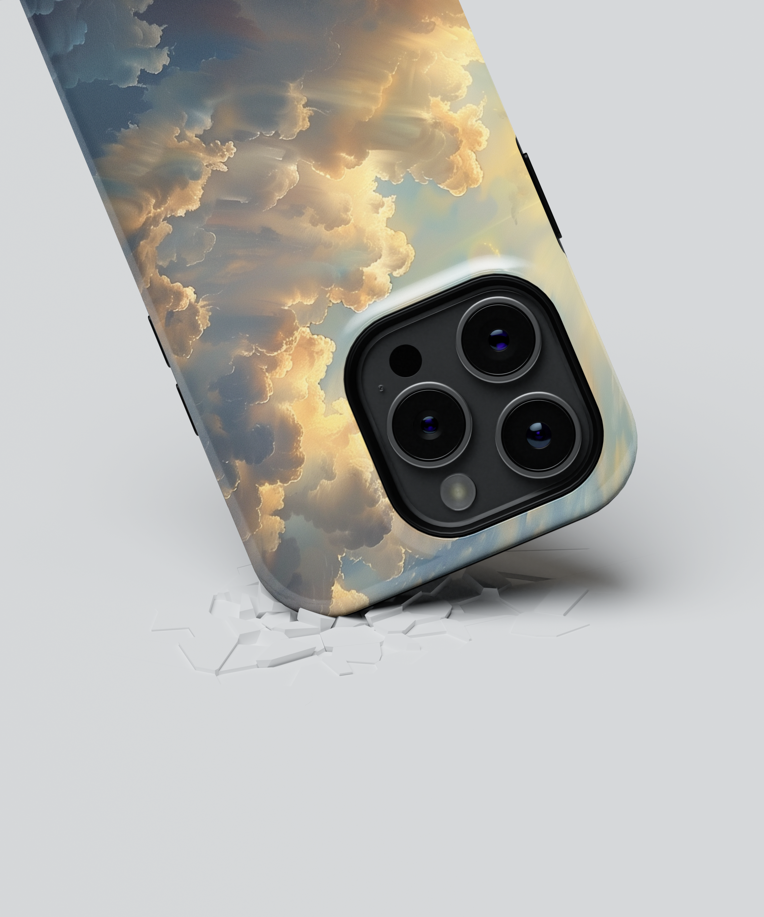 iPhone Tough Case with MagSafe - Ethereal Sunburst Sonata - CASETEROID