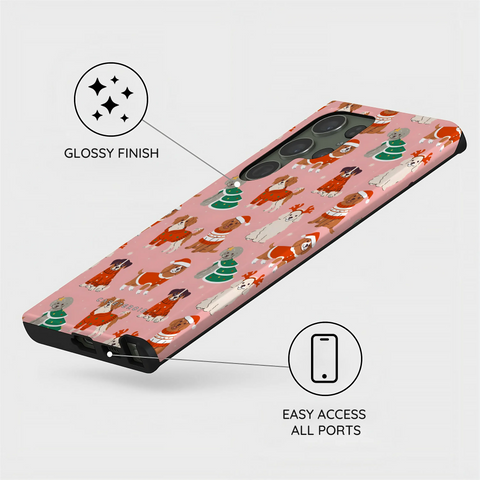 Festive Paws - Samsung Galaxy S23 Ultra Case