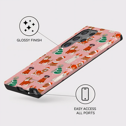 Festive Paws - Samsung Galaxy S24 Ultra Case