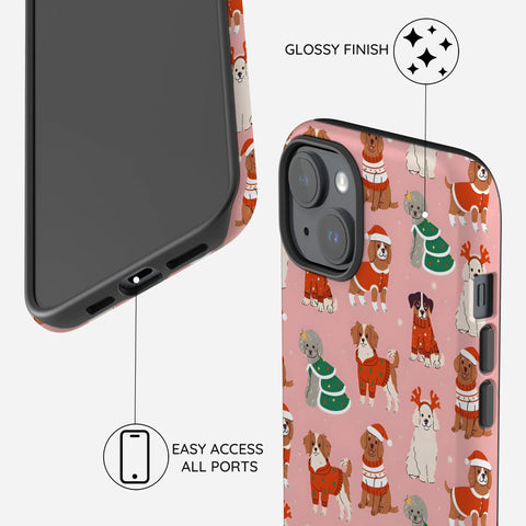 Festive Paws - iPhone 14 Case