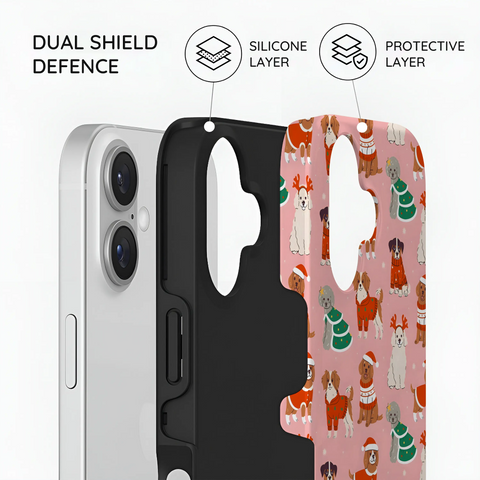 Festive Paws - iPhone 16 Case