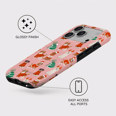 Festive Paws - iPhone 17 Pro Case
