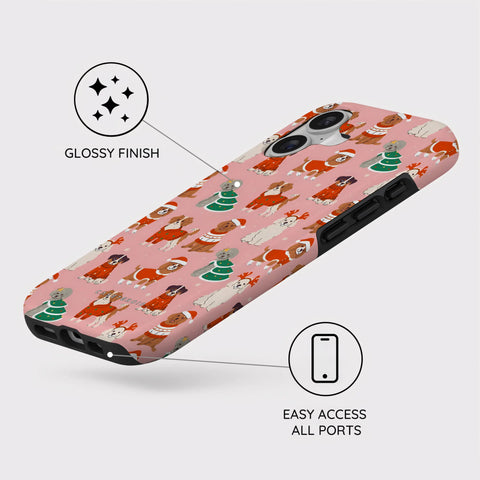 Festive Paws - iPhone 17 Case