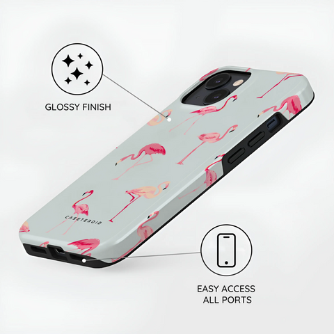 Flamingo - iPhone 13 Mini Case