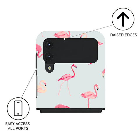 Flamingo - Samsung Galaxy Z Flip 4 Case