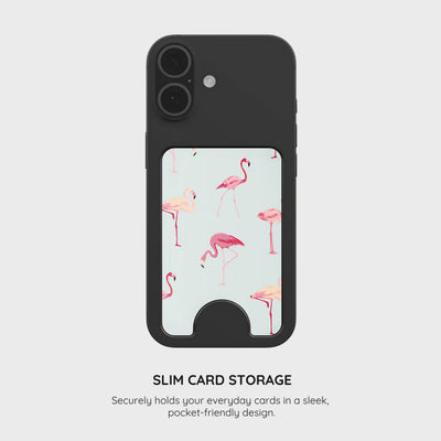 Flamingo - Magnetic Wallet & Stand