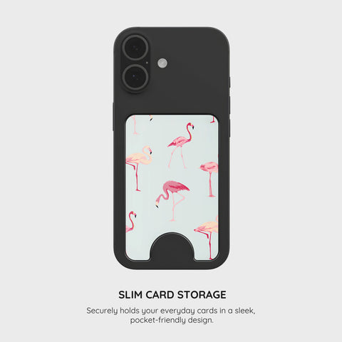 Flamingo - Magnetic Wallet & Stand