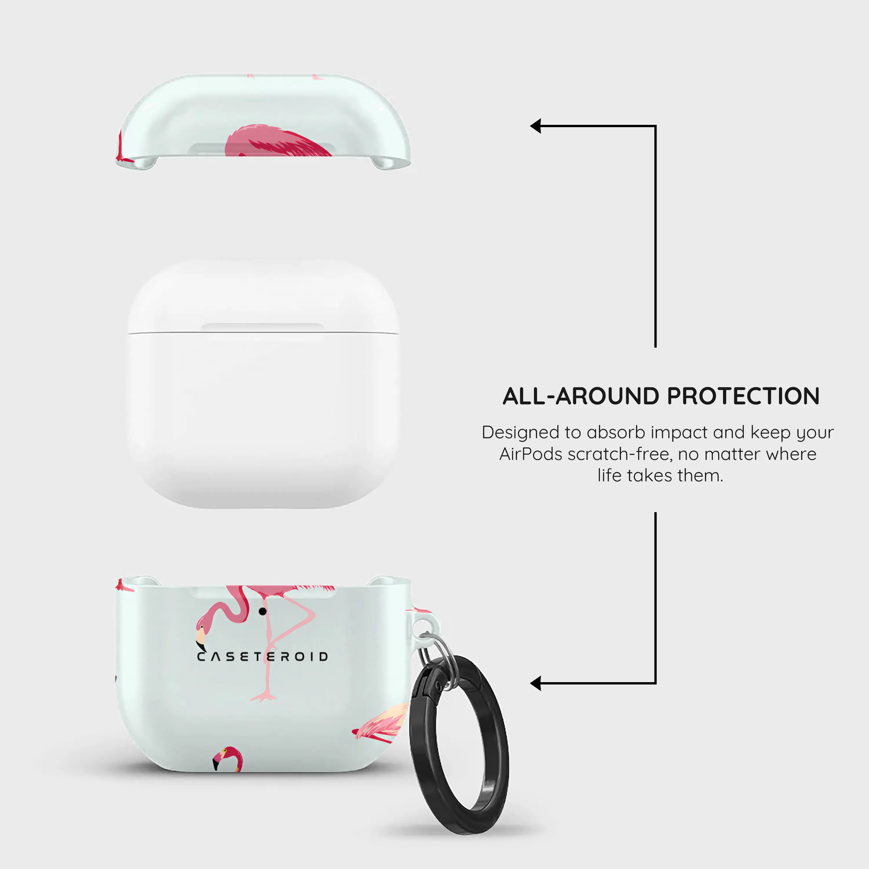 Flamingo - AirPods 4 Case