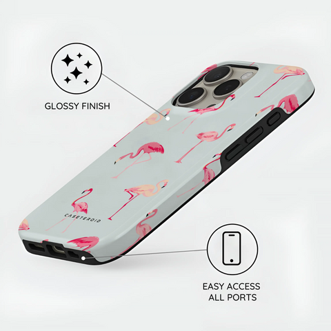 Flamingo - iPhone 16 Pro Max Case