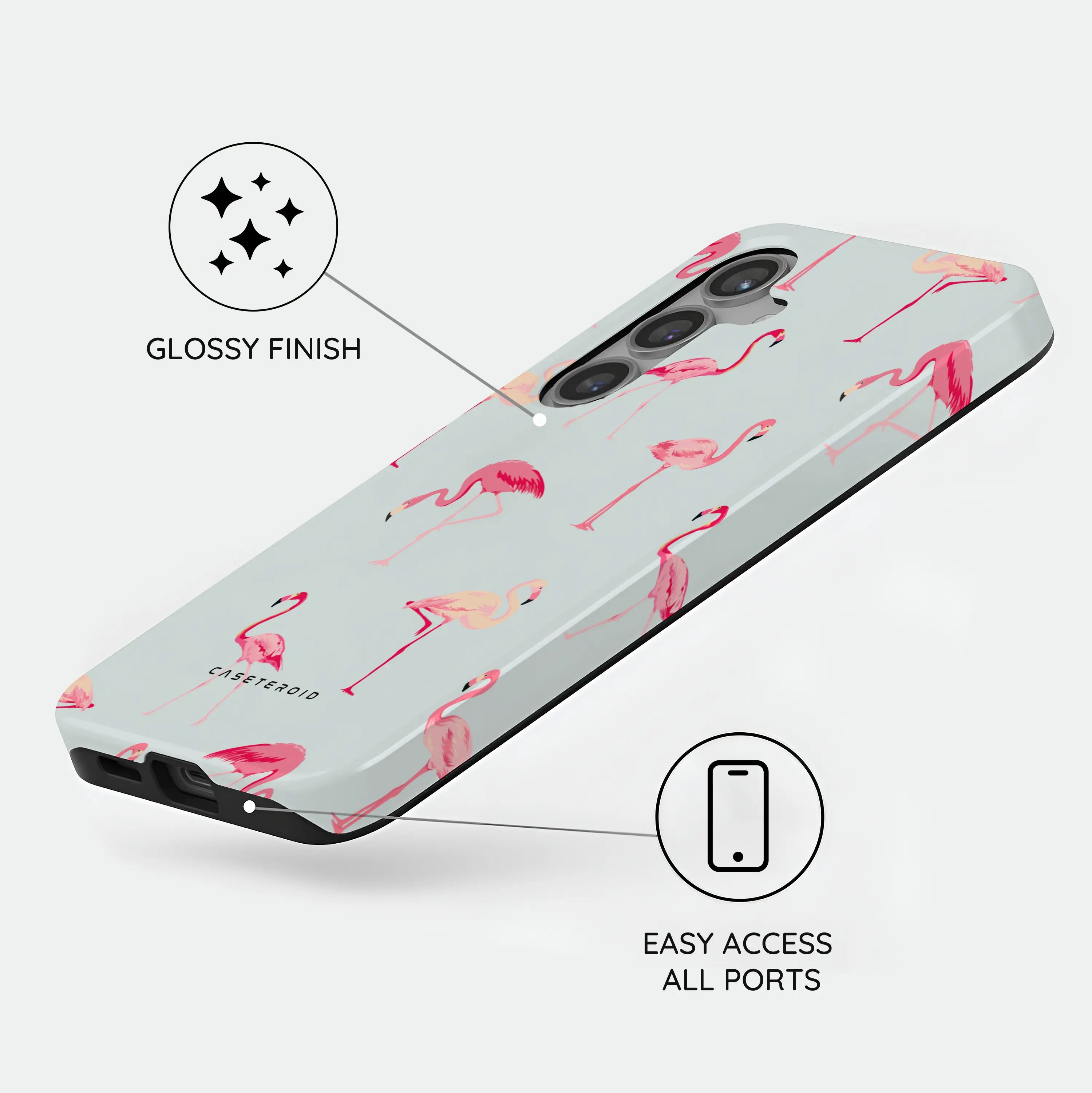 Flamingo - Samsung Galaxy S24 Plus Case