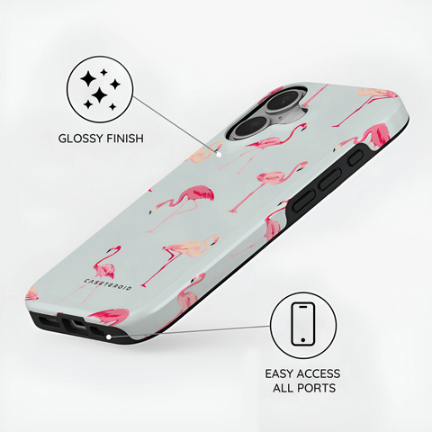 Flamingo - iPhone 16 Plus Case