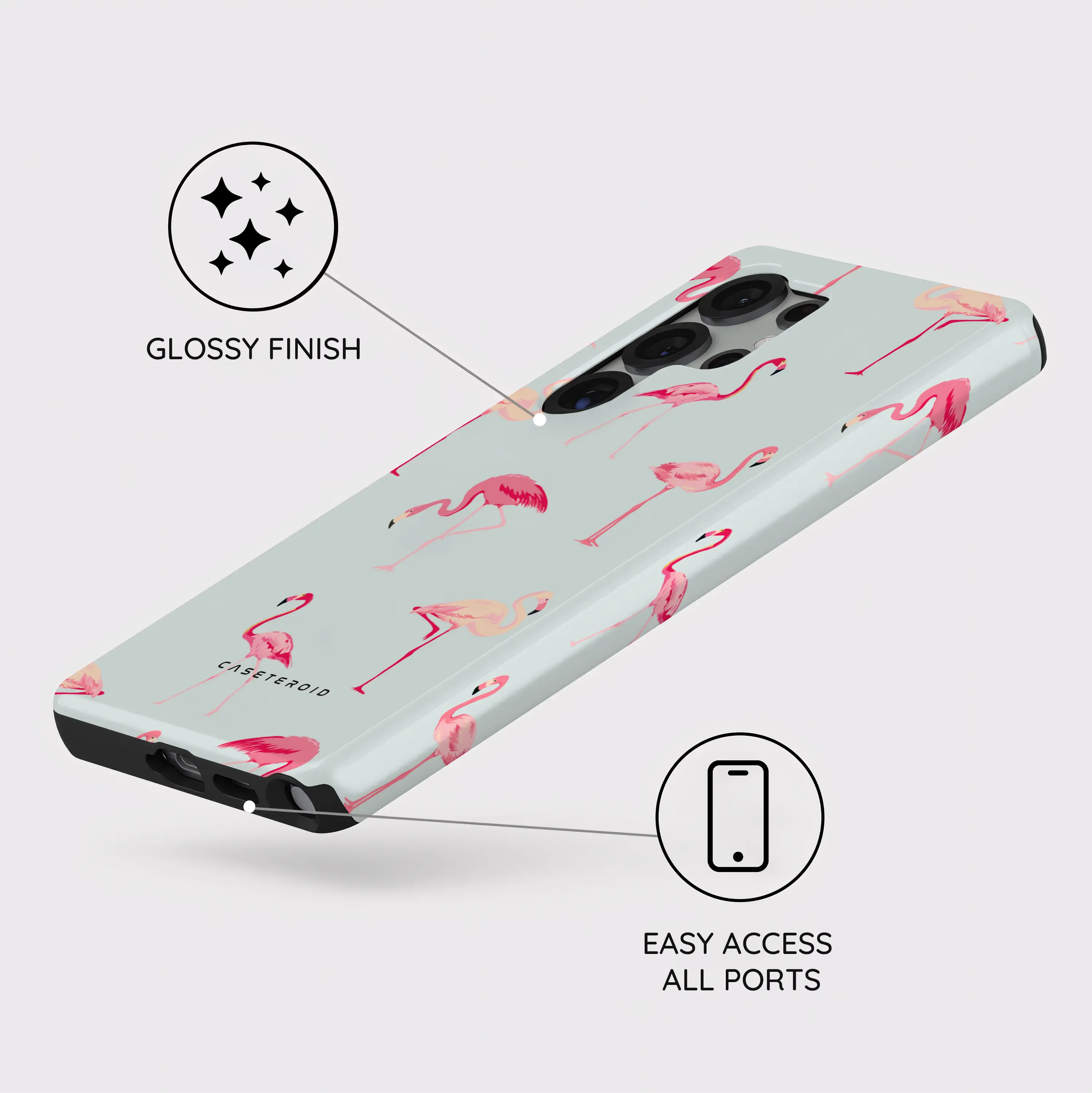 Flamingo - Samsung Galaxy S25 Ultra Case