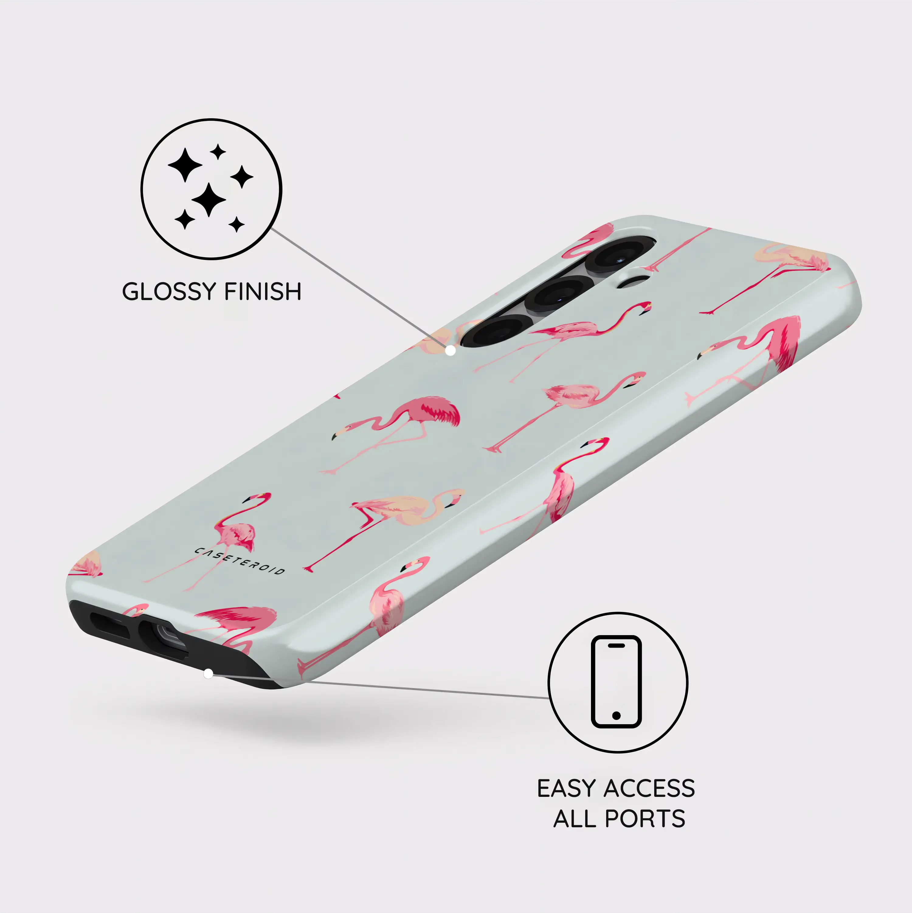 Flamingo - Samsung Galaxy S25 Case